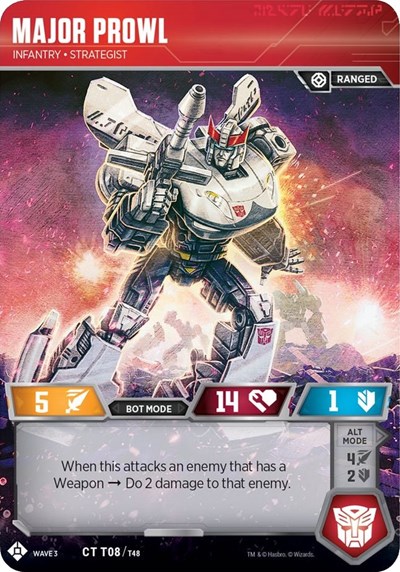 Major Prowl - Infantry Strategist