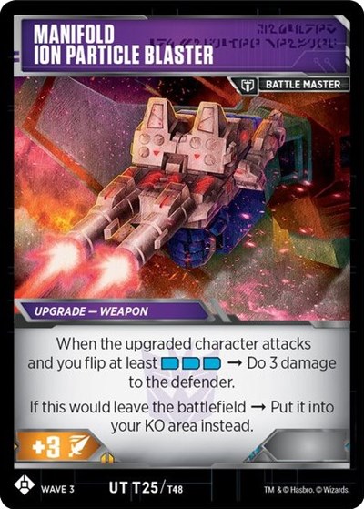 Raider Aimless - Air Force Weapons // Manifold Ion Particle Blaster