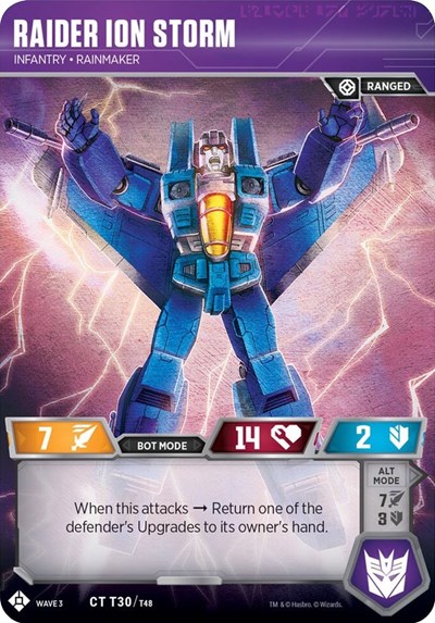 Raider Ion Storm - Infantry Rainmaker