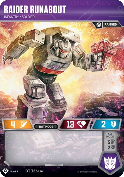 Raider Runabout - Infantry Soldier