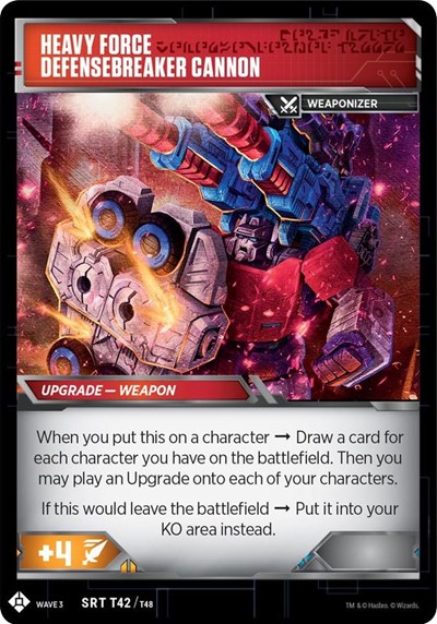 Sergeant Cog - Artillery Mechanic // Heavy Force Defensebreaker Cannon