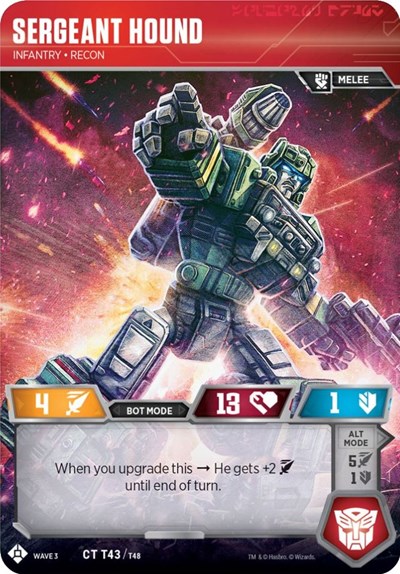 Sergeant Hound - Infantry Recon