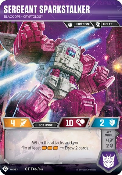 Sergeant Sparkstalker - Black Ops Cryptology