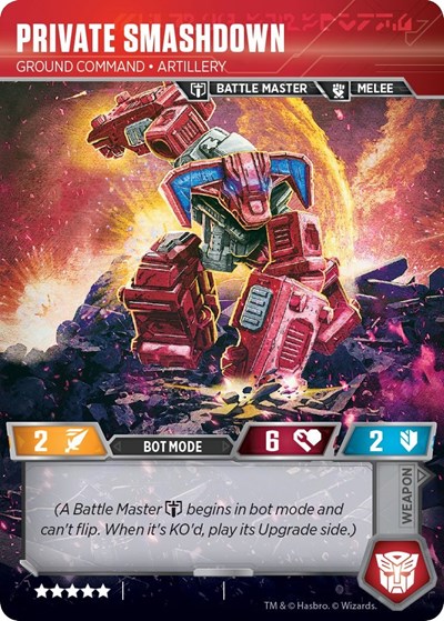 Private Smashdown - Ground Command • Artillery (Wave 3P - Launch Promo)