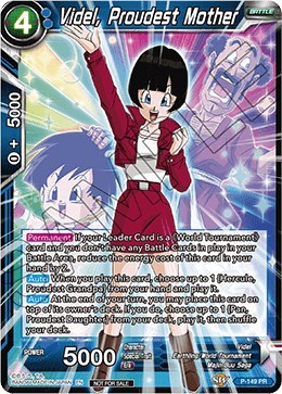 Videl, Proudest Mother (Power Booster: World Martial Arts Tournament)