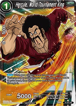 Hercule, World Tournament King (Power Booster)
