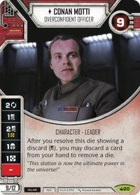 Conan Motti - Overconfident Officer