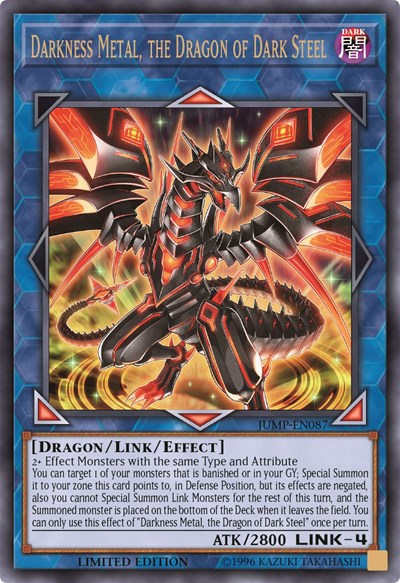 Darkness Metal, the Dragon of Dark Steel