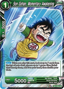 Son Gohan, Momentary Awakening