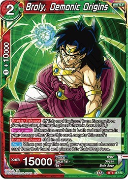 Broly, Demonic Origins
