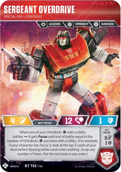 Sergeant Overdrive - Special Ops Strategist