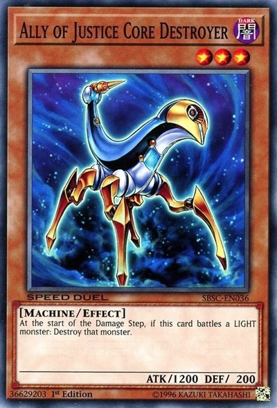 Ally of Justice Core Destroyer