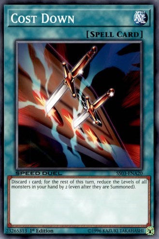 Cost Down
