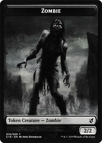 Zombie (010) // Zombie (011) Double-Sided Token