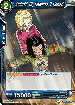 Android 18, Universe 7 United