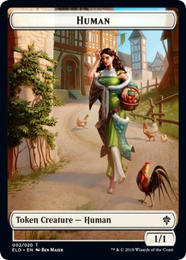 Human // Food (018) Double-Sided Token