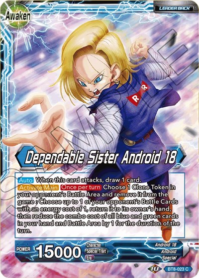 Android 18 // Dependable Sister Android 18