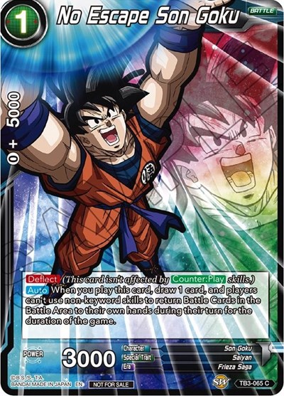 No Escape Son Goku (Event Pack 05)