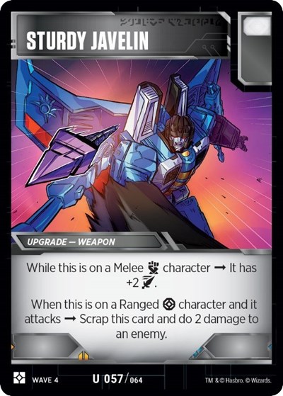 Sturdy Javelin