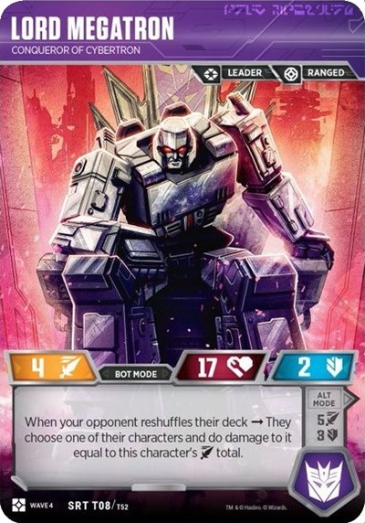Lord Megatron - Conqueror of Cyberton