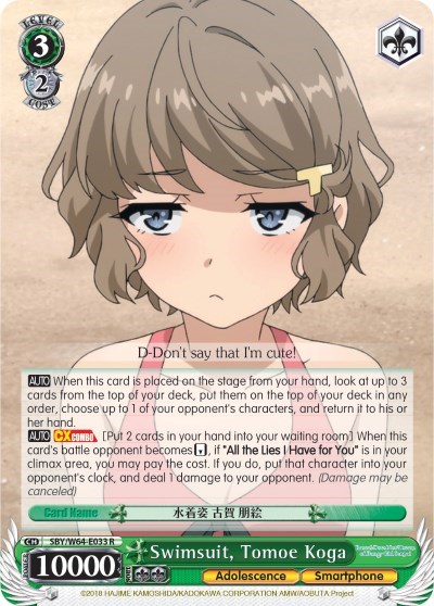 Swimsuit, Tomoe Koga