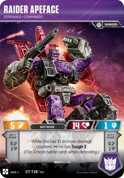 Raider Apeface - Espionage Commando