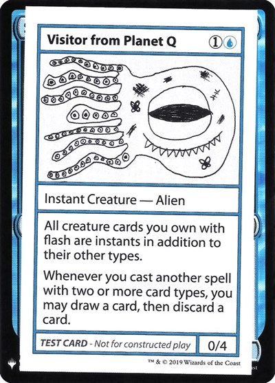 Visitor from Planet Q