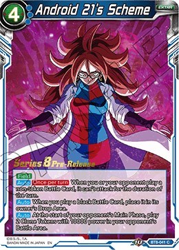 Android 21's Scheme