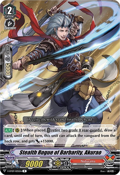 Stealth Rogue of Barbarity, Akurao