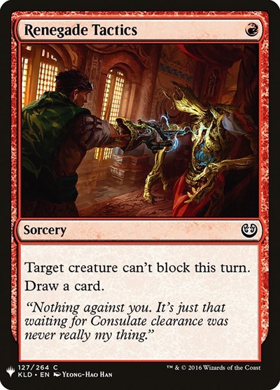 Renegade Tactics (KLD)