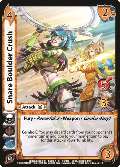 Snare Boulder Crush