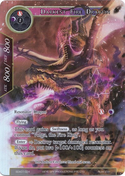 Darkest Fire Dragon (Full Art)