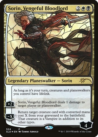 Sorin, Vengeful Bloodlord (Stained Glass)