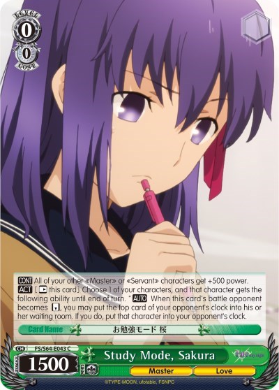 Study Mode, Sakura