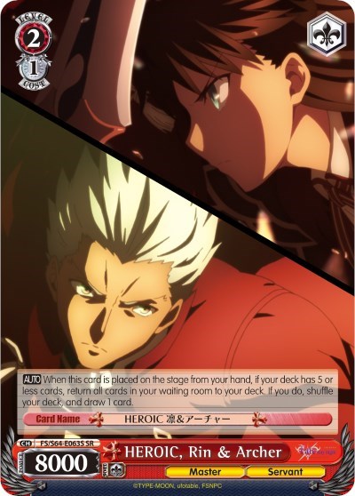 HEROIC, Rin & Archer (SR)