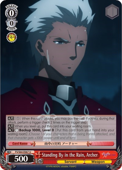 Standing By in the Rain, Archer