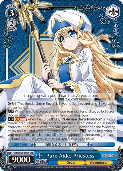 Pure Aide, Priestess