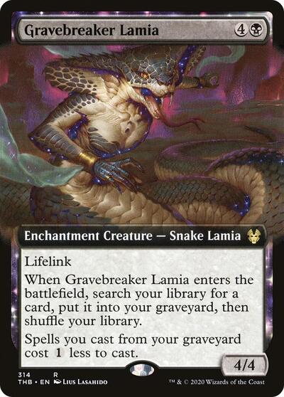Gravebreaker Lamia (Extended Art)
