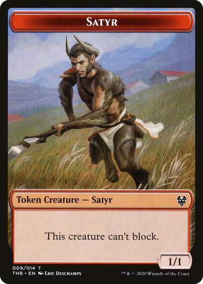 Satyr // Nightmare Double-Sided Token