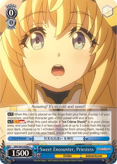 Sweet Encounter, Priestess