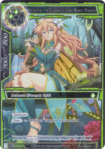 Yggnitsvay, the Guardian of Green Branch (Stranger) (Full Art)