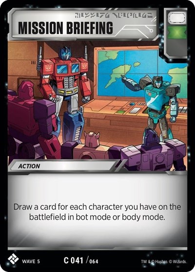 Mission Briefing