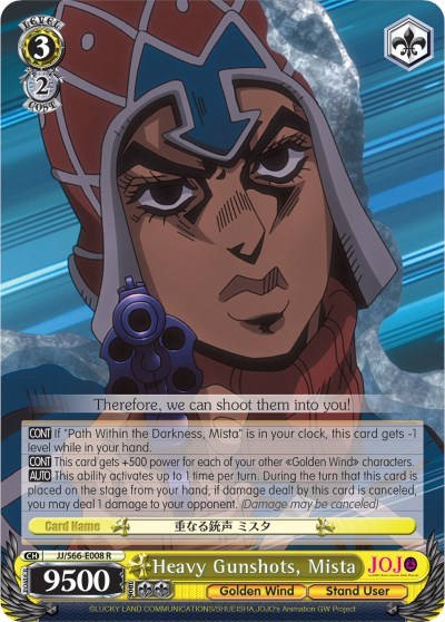 Heavy Gunshots, Mista