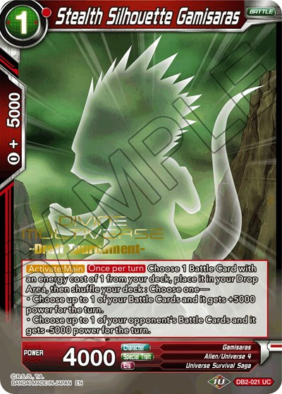 Stealth Silhouette Gamisaras (Divine Multiverse Draft Tournament)