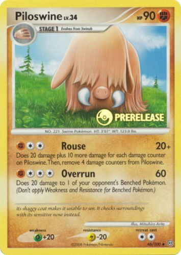 Piloswine - 46/100 (Prerelease)