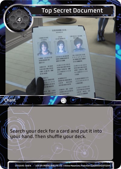 Top Secret Document