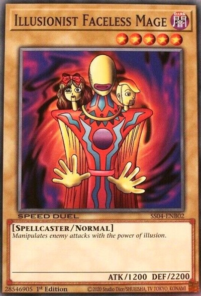 Illusionist Faceless Mage