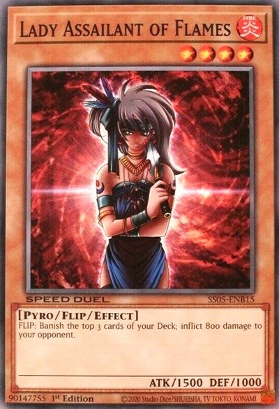 Lady Assailant of Flames