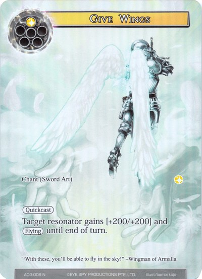 Give Wings (Full Art)