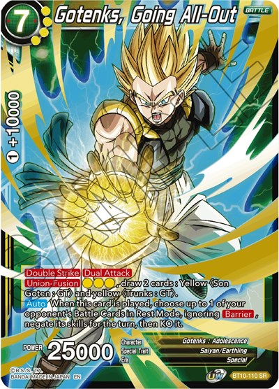 Gotenks, Going All-Out